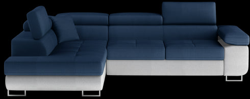 Rohová rozkládací sedací souprava do L TINNA