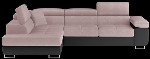 Rohová rozkládací sedací souprava do L TINNA