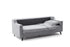 Rohová rozkládací sedací souprava s podnožkou Valza