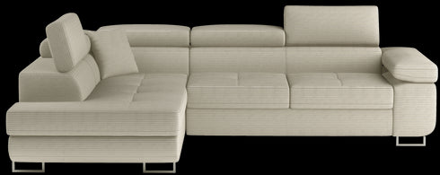 Rohová rozkládací sedací souprava do L TINNA