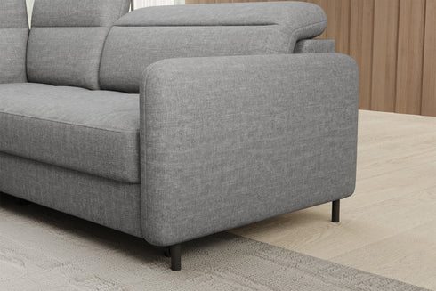 Rohová rozkládací sedací souprava do L VANESSA