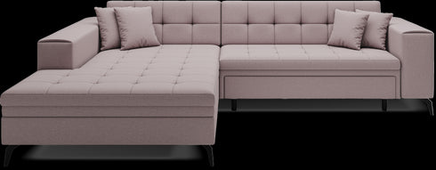 Rohová rozkládací sedací souprava do L LILY