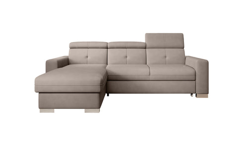 Rohová rozkládací sedací souprava do L ZAHRA