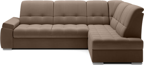 Rohová rozkládací sedací souprava do L NIKITA