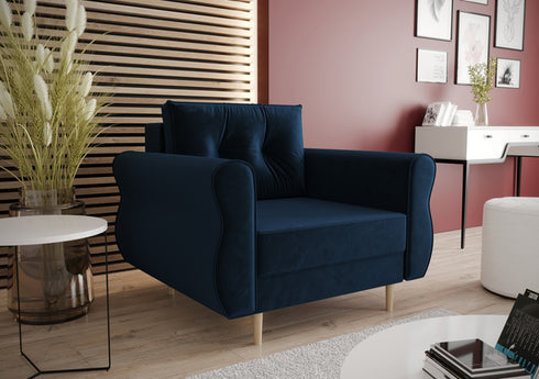 Čalouněné relaxační křeslo Liselotte