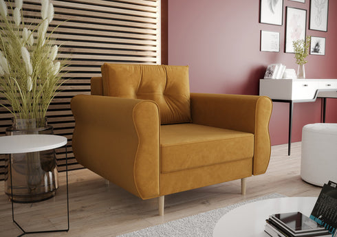 Čalouněné relaxační křeslo Liselotte