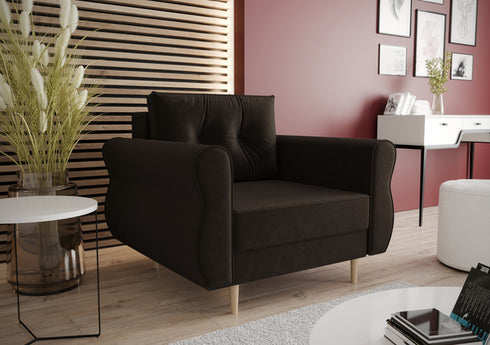 Čalouněné relaxační křeslo Liselotte