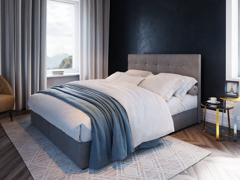 Čalouněná postel boxspring Gerda