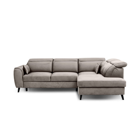 Rohová rozkládací sedací souprava do L ALINA