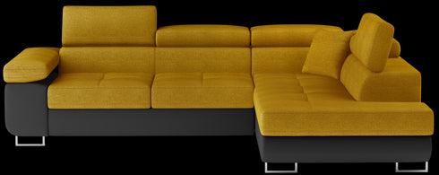 Rohová rozkládací sedací souprava do L TINNA