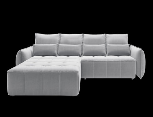 Rohová rozkládací sedací souprava do L EVY