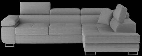 Rohová rozkládací sedací souprava do L TINNA