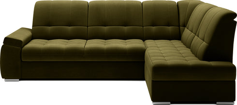 Rohová rozkládací sedací souprava do L NIKITA