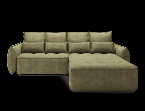 Rohová rozkládací sedací souprava do L EVY