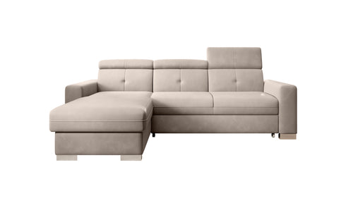 Rohová rozkládací sedací souprava do L ZAHRA