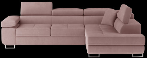 Rohová rozkládací sedací souprava do L TINNA