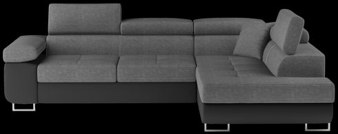 Rohová rozkládací sedací souprava do L TINNA