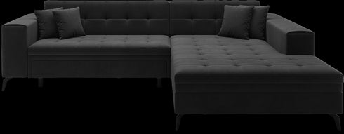 Rohová rozkládací sedací souprava do L LILY