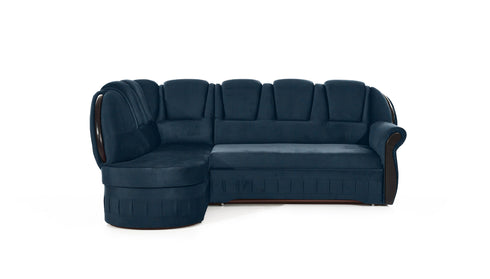 Rohová rozkládací sedací souprava do L XENIA