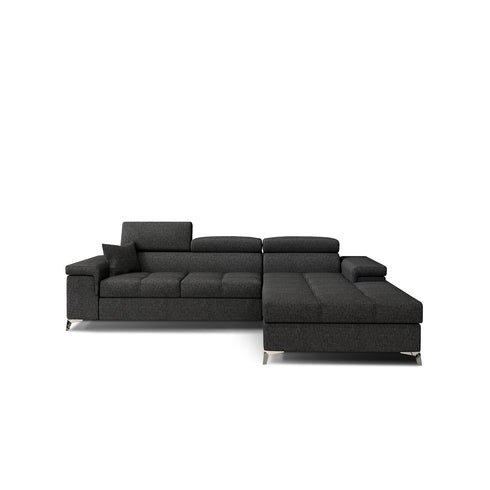 Rohová rozkládací sedací souprava do L EMINE