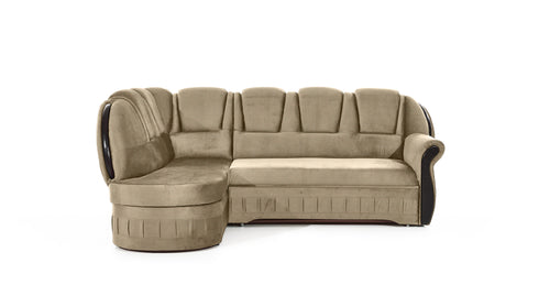 Rohová rozkládací sedací souprava do L XENIA