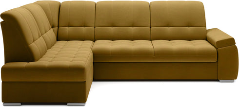 Rohová rozkládací sedací souprava do L NIKITA