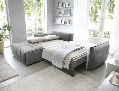 Rohová rozkládací sedací souprava do L EVY