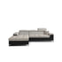 Rohová rozkládací sedací souprava do L EMINE