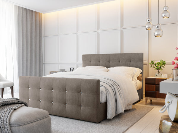 Čalouněná postel boxspring Lotte