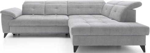 Rohová rozkládací sedací souprava do L SOLVEJ