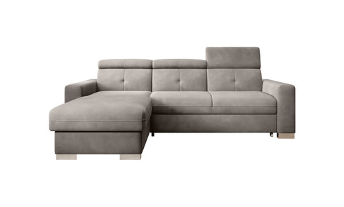 Rohová rozkládací sedací souprava do L ZAHRA