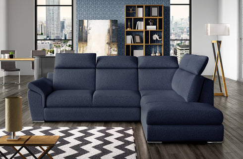 Rohová rozkládací sedací souprava do L TERESA