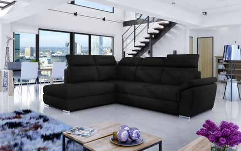 Rohová rozkládací sedací souprava do L TERESA