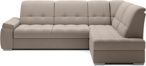 Rohová rozkládací sedací souprava do L NIKITA