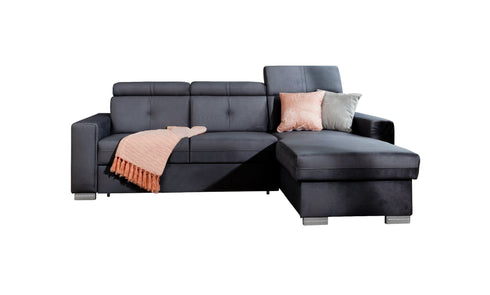 Rohová rozkládací sedací souprava do L ZAHRA