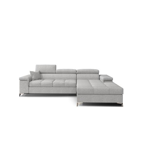 Rohová rozkládací sedací souprava do L EMINE