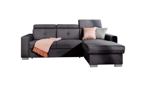 Rohová rozkládací sedací souprava do L ZAHRA