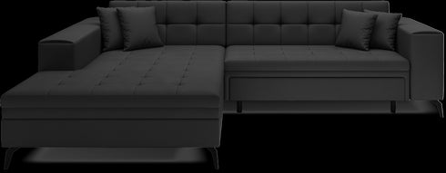 Rohová rozkládací sedací souprava do L LILY