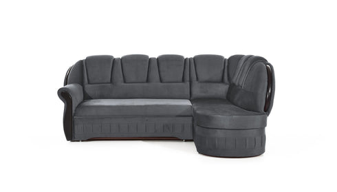 Rohová rozkládací sedací souprava do L XENIA