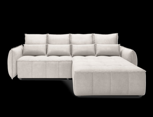 Rohová rozkládací sedací souprava do L EVY